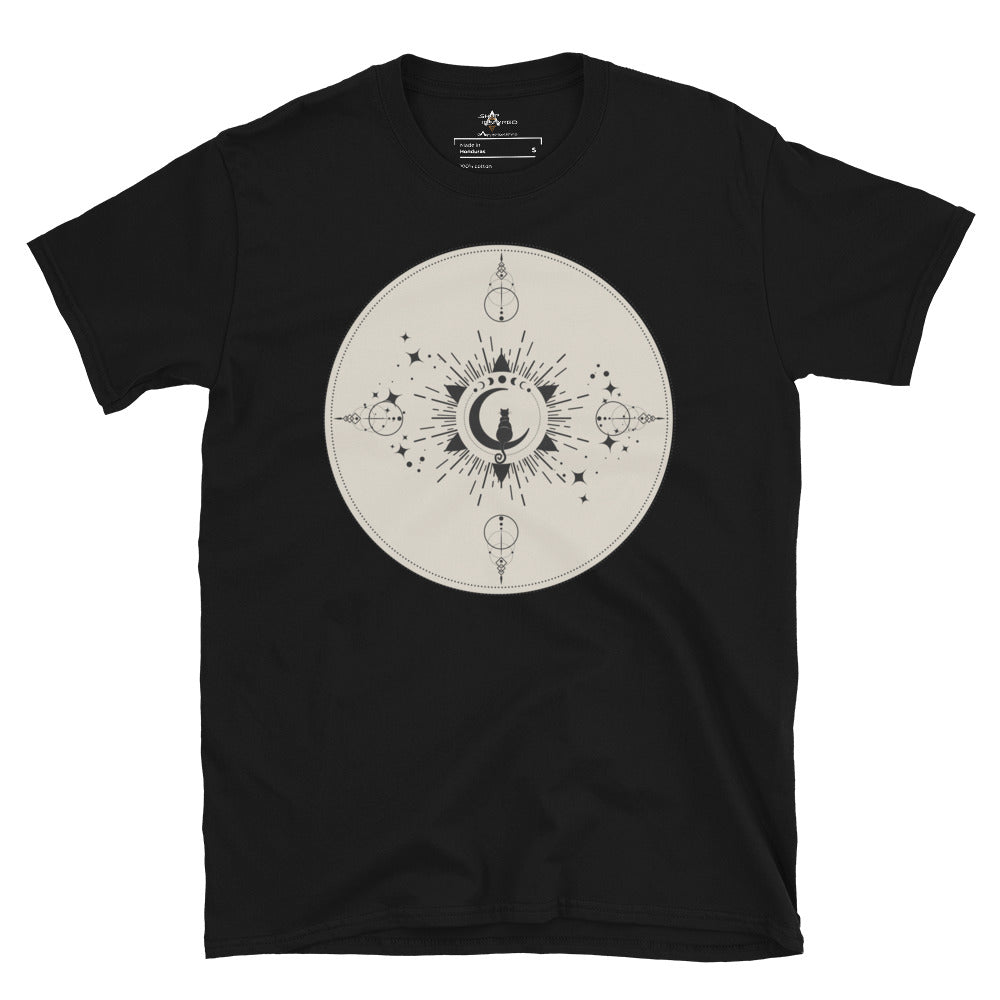 Cat in the MoonPhase T-Shirt