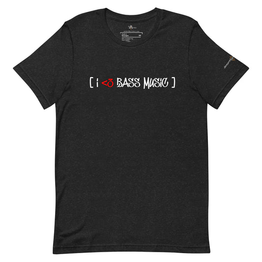 I Heart Bass Music Tee